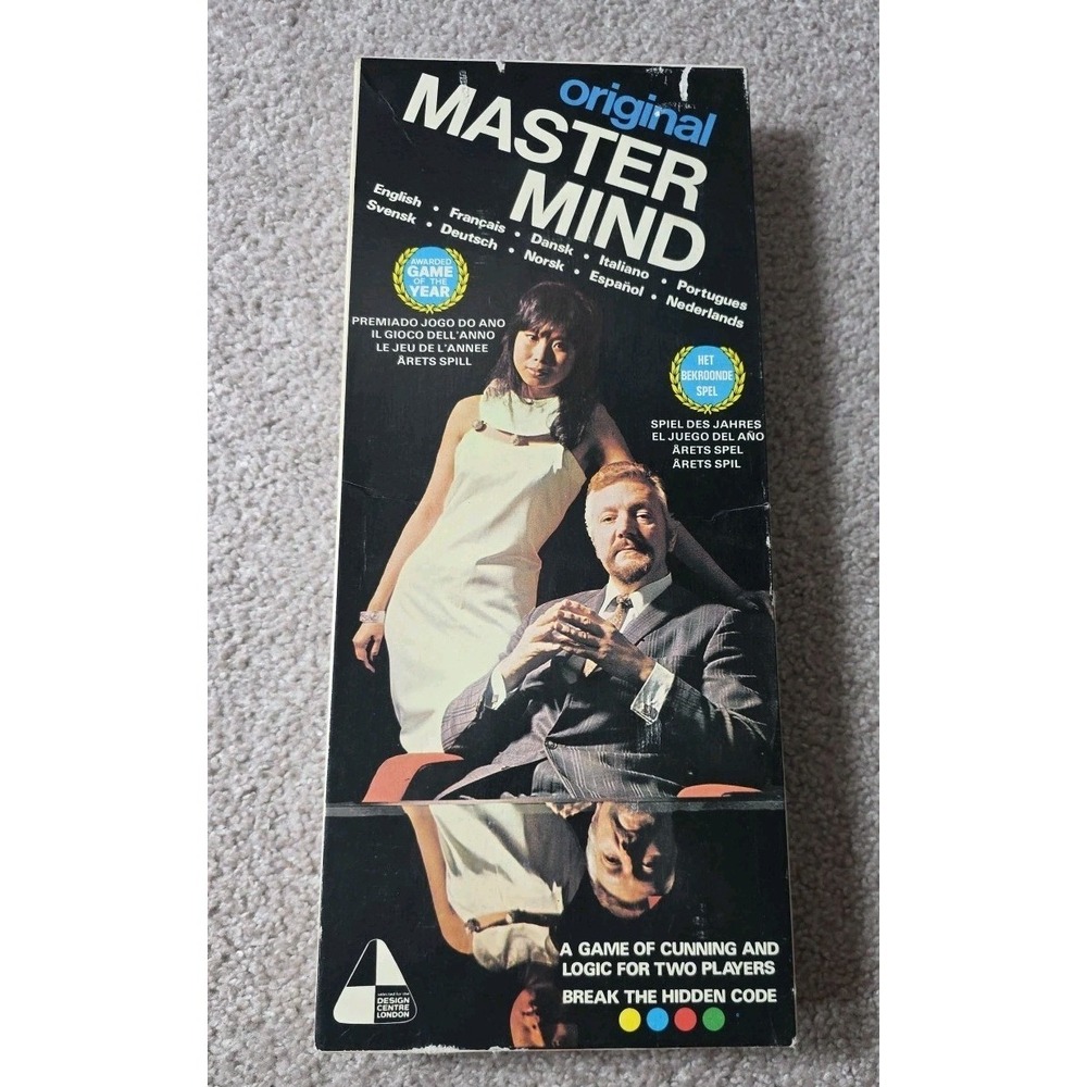 Vintage 1972 Original Master Mind Made In ENGLAND